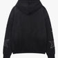 Siarr Star Hoodie Washed Black