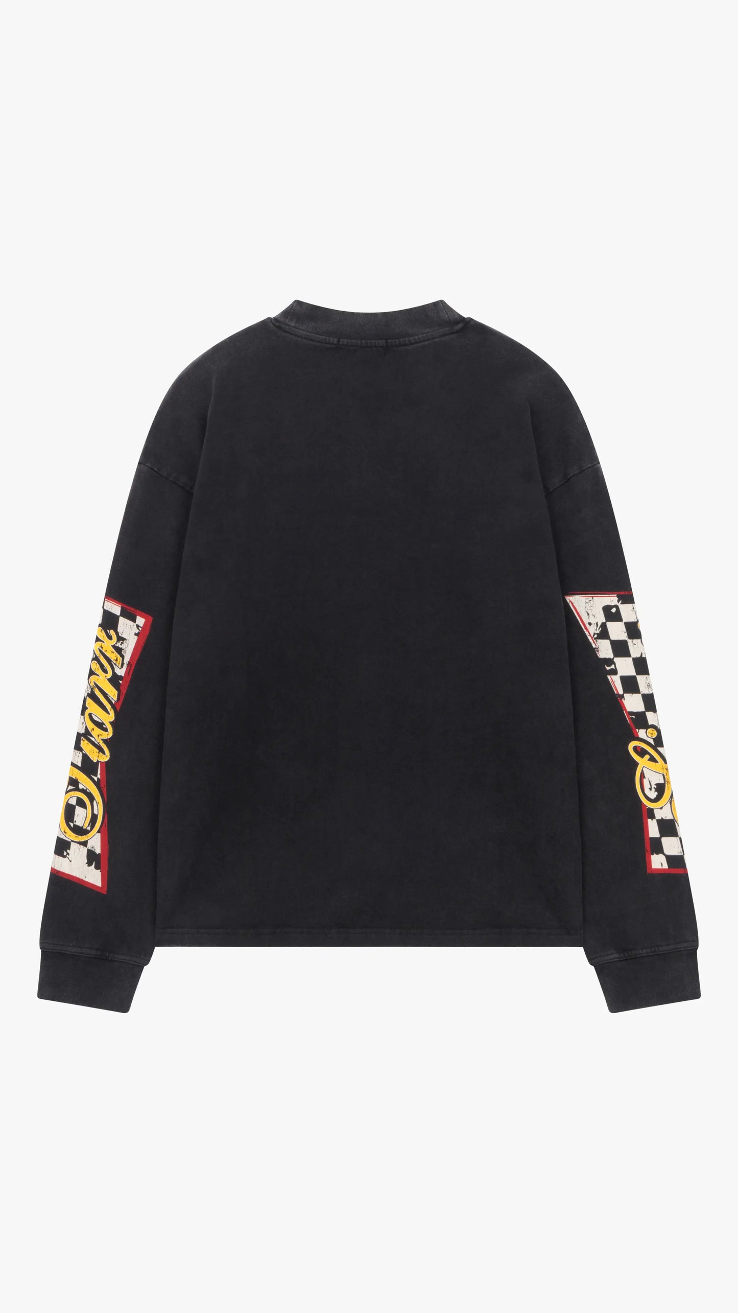 Siarr No Limits Longsleeve Tee Washed Black