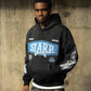 Siarr World Series Hoodie Washed Black