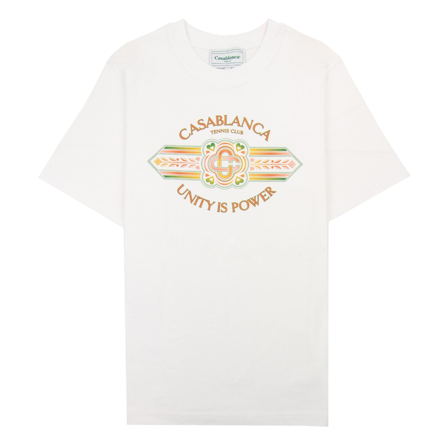 Casablanca Unity Is Power Tee White