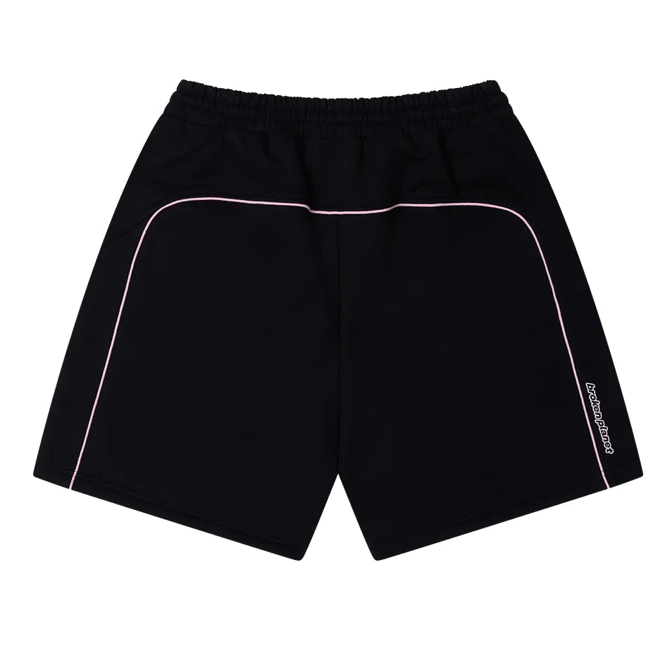 BROKEN PLANET PERFORMANCE SHORTS BLACK PINK
