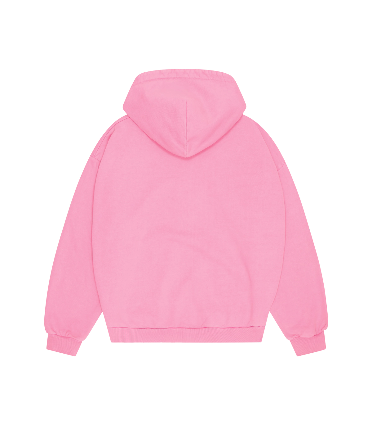 BROKEN PLANET STAR ZIP UP HOODIE PINK