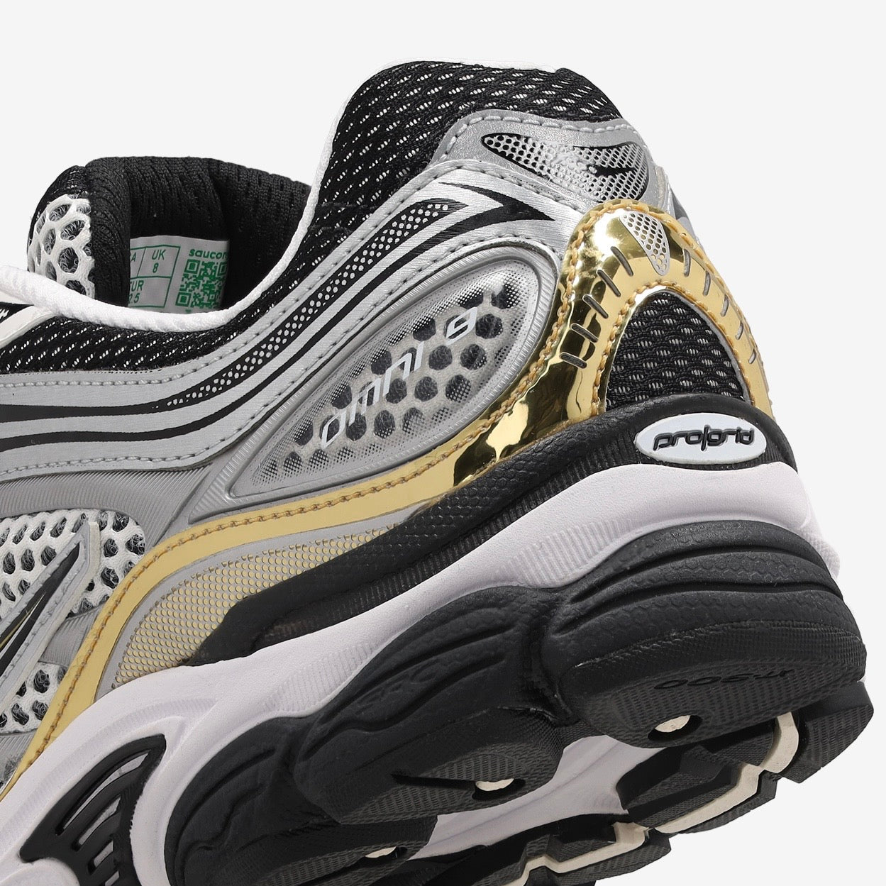 SAUCONY OG PROGRID OMNI 9 WHITE SILVER GOLD