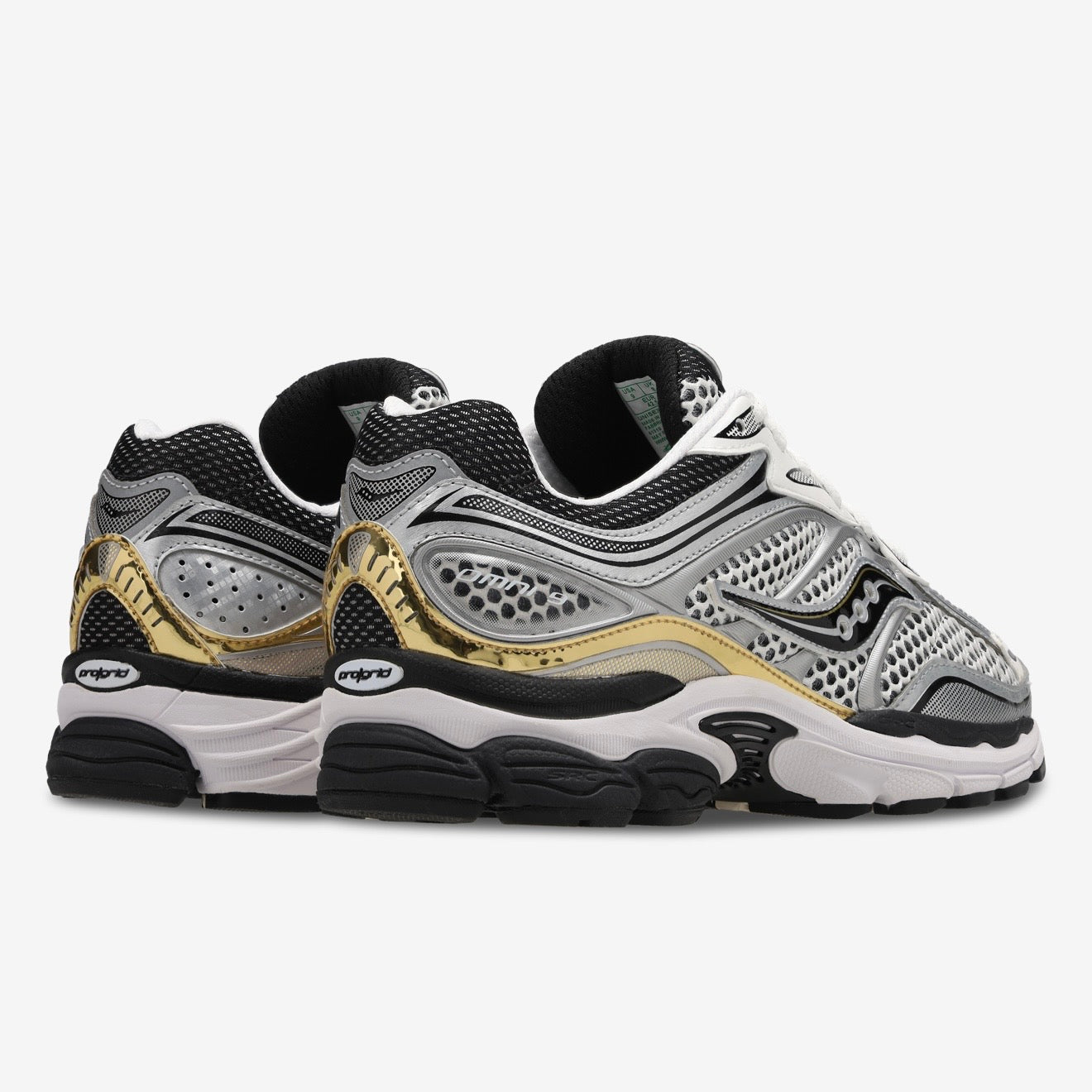 SAUCONY OG PROGRID OMNI 9 WHITE SILVER GOLD