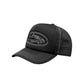 Corteiz Outline Trucker Cap Black