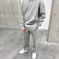 Siarr Puff Hoodie Dove Grey