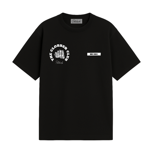 Patchwrk Clobber Club Tee Black