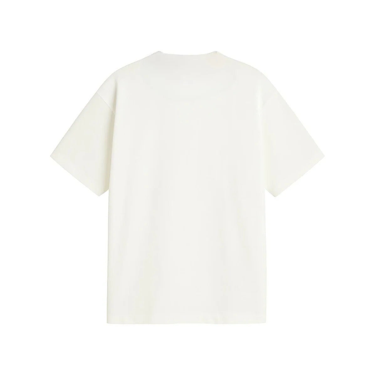 Patchwrk Distressed Barcode Tee Off White