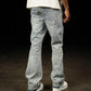 Siarr Flared Jeans Triple Blue