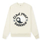 BROKEN PLANET FIND YOUR BALANCE CREWNECK BONE