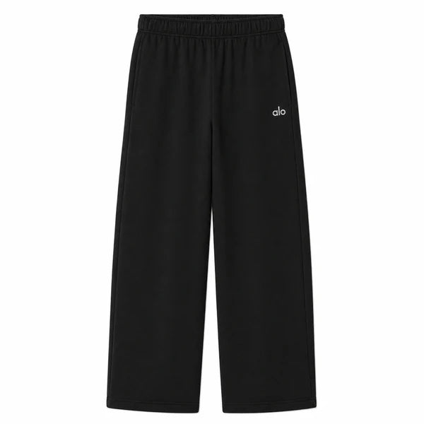 Alo Yoga Accolade Straight Leg Joggers Black