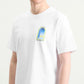 Casablanca Arches Tee White Lime