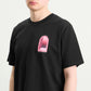 Casablanca Arches Tee Black Pink