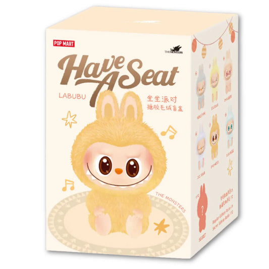 POP MART LABUBU THE MONSTERS HAVE A SEAT VINYL PLUSH BLIND BOX (SINGLE)