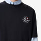 Loewe Cat Eye Anagram Tee Navy