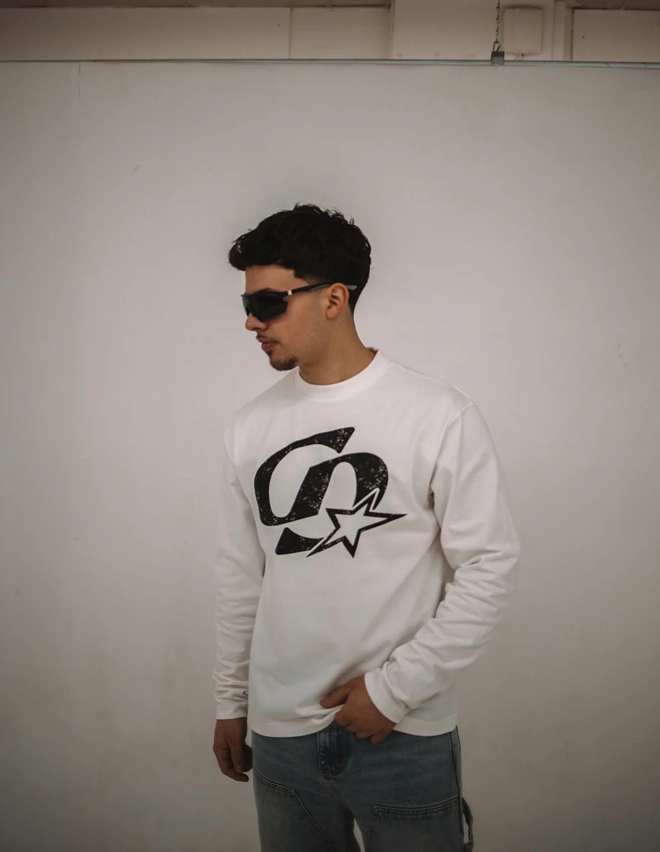 Cardair CD Star Long Sleeve White