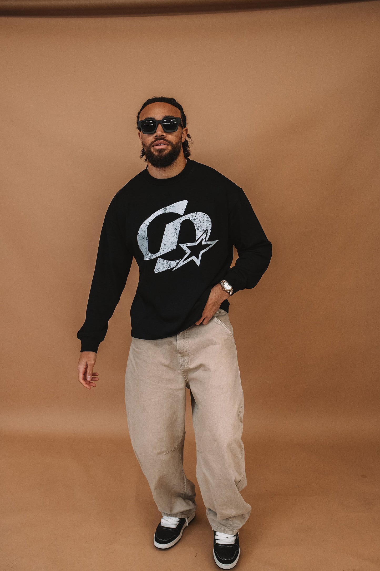 Cardair CD Star Long Sleeve Black