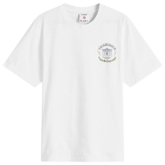 Casablanca Le Temple Du Sport Tee White