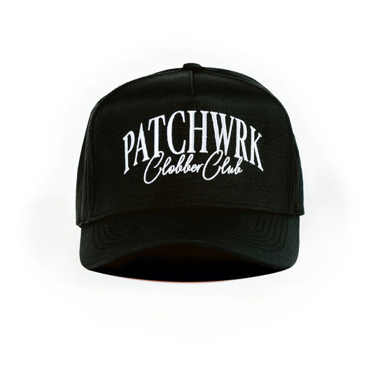 Patchwrk Crest Emblem Cap Black