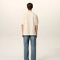 AMI Paris Patch Tee Cream