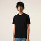 AMI Paris Embossed Tee Black