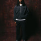 Siarr Quad Zip Hoodie Washed Black