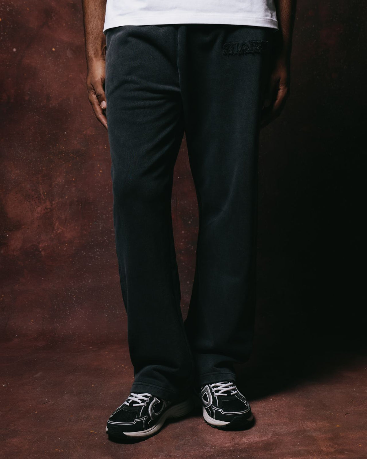 Siarr Quad Joggers Washed Black