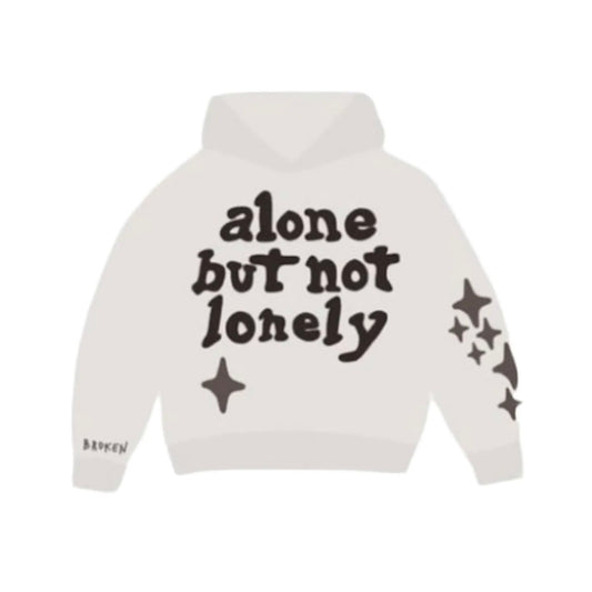 BROKEN PLANET MARKET ‘ALONE BUT NOT LONELY’ HOODIE