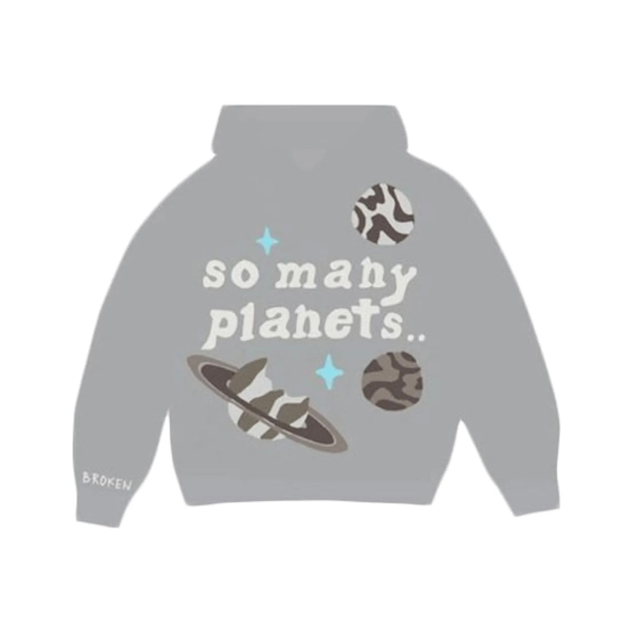 BROKEN PLANET MARKET SO MANY PLANETS HOODIE