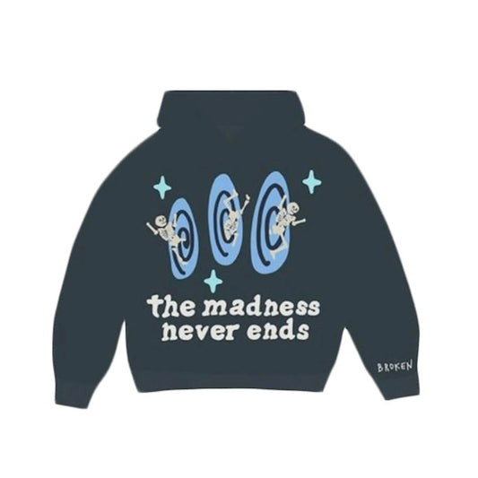 BROKEN PLANET MARKET THE MADNESS NEVER ENDS HOODIE