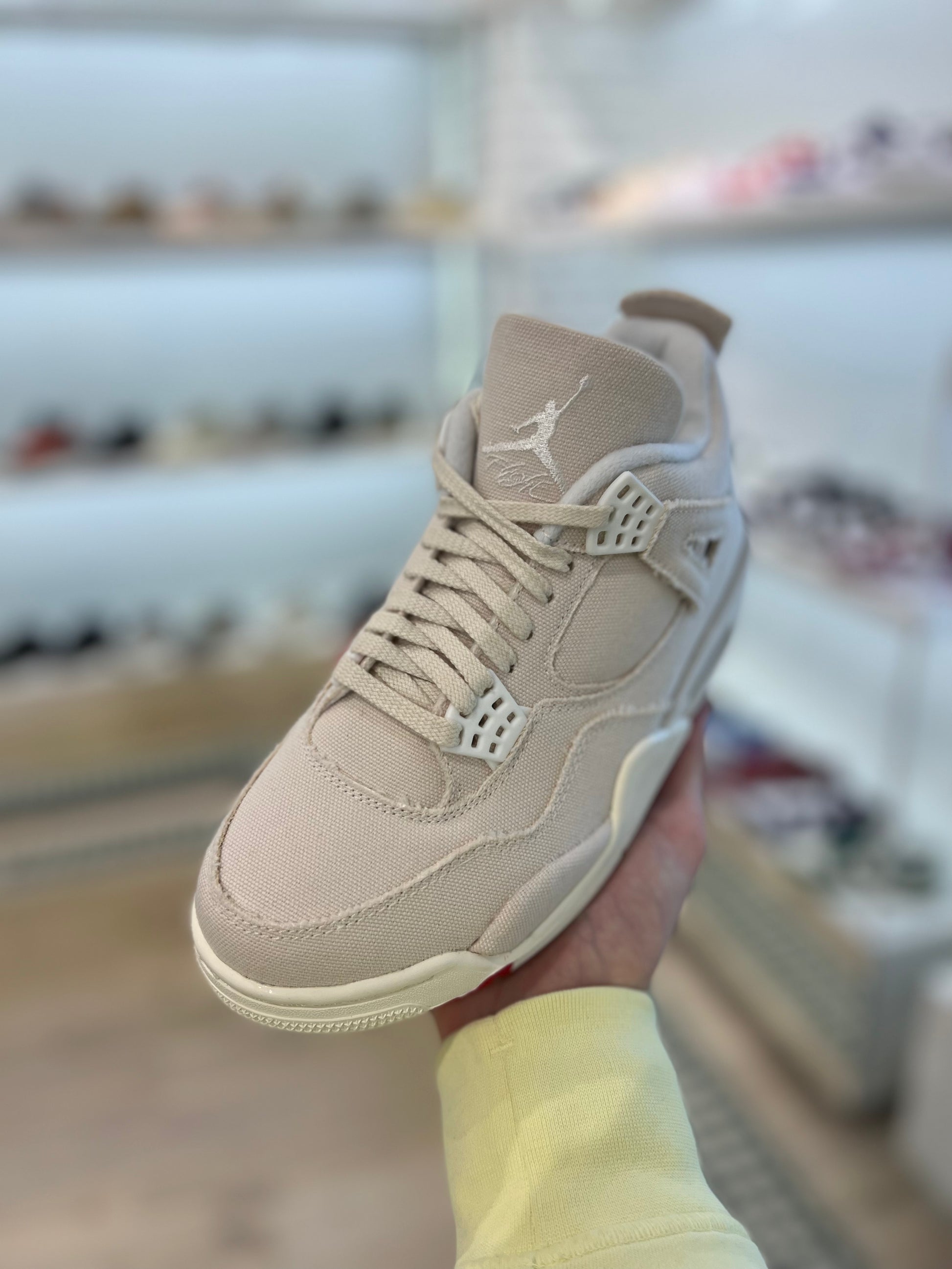 JORDAN 4 'BLANK CANVAS’ Empire Glasgow