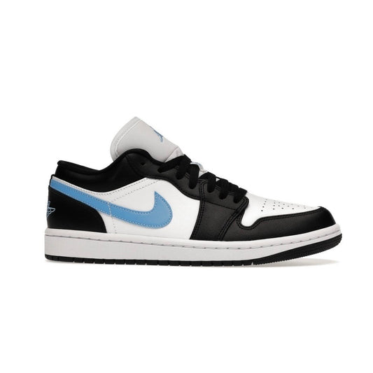 JORDAN 1 LOW 'BLACK UNI BLUE'