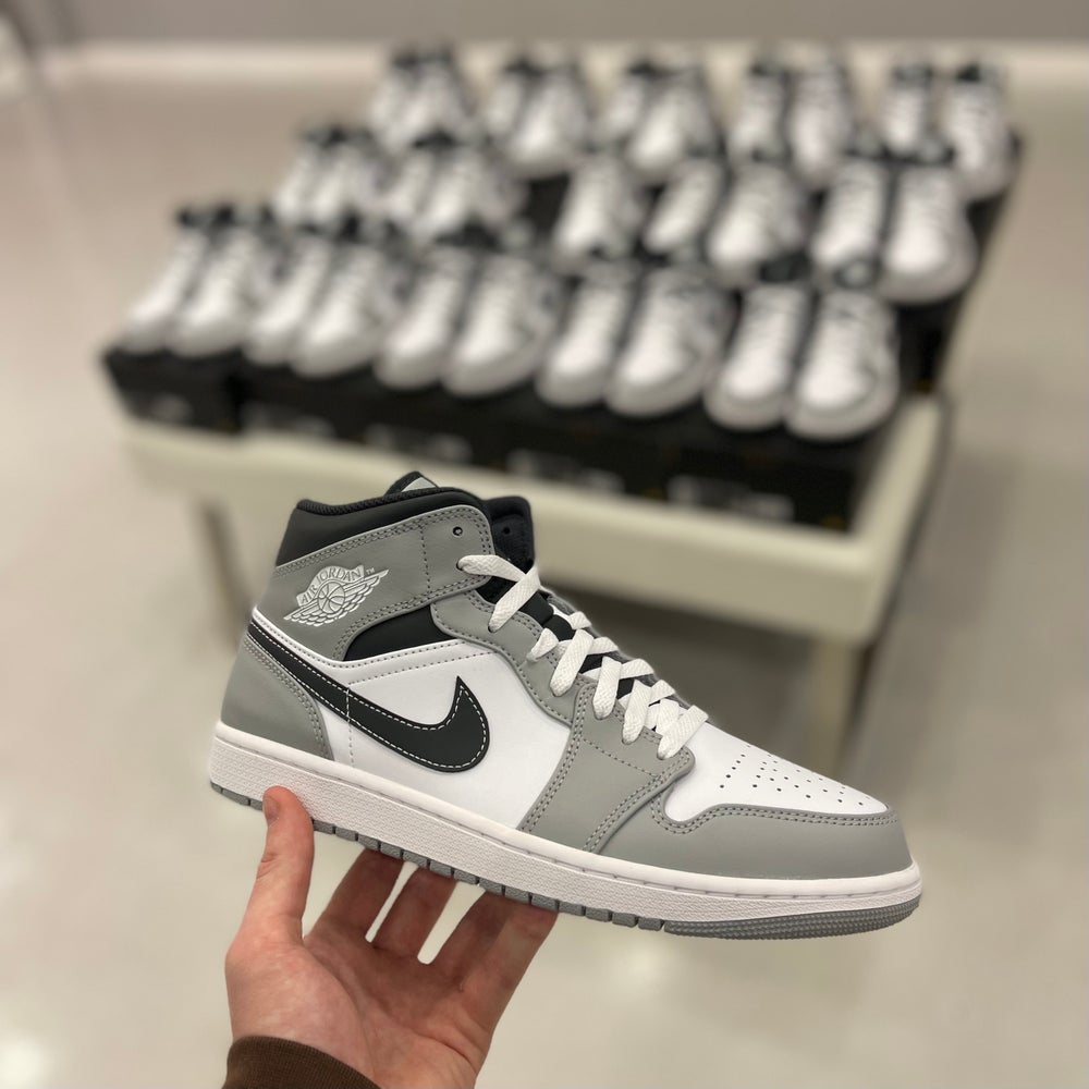 Light Smoke Grey Jordan Mid De JORDAN MID 'SMOKE GREY ANTHRACITE'