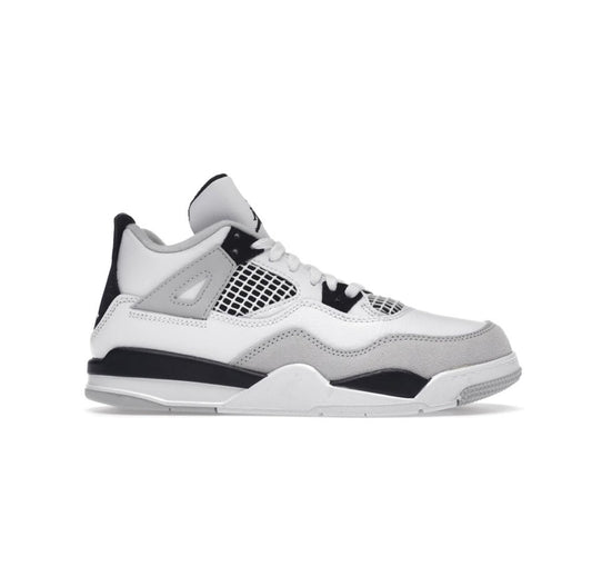 KIDS JORDAN 4 'MILITARY BLACK'