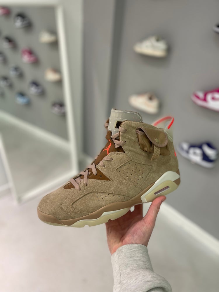 TRAVIS SCOTT JORDAN 6 'BRITISH KHAKI'